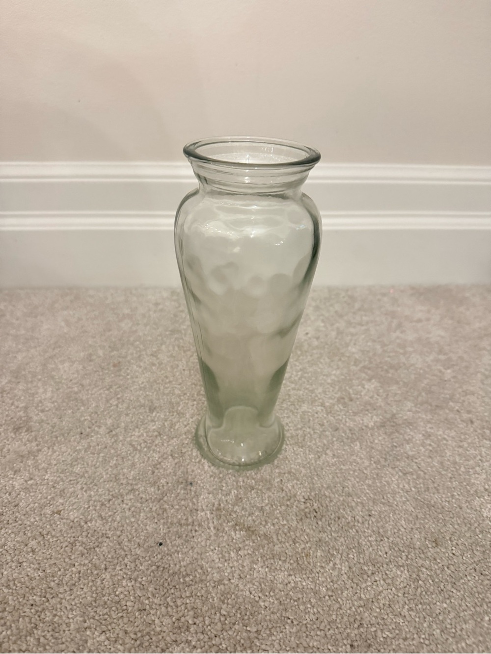 Clear Glass Decorative Vase - Home Accents